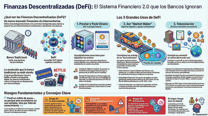 Guía de Finanzas Descentralizadas (DeFi)